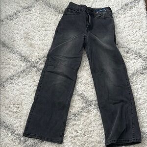 Hollister black high rise jeans